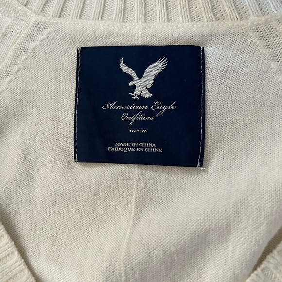 American Eagle - Size Medium - Cream Color  Sweater - Picture 2 of 5